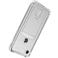 Miniatyrbillede 7 af 8: iPhone SE 2022 - Praktisk Silikon Skal med Kortlomme Transparent