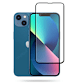 Miniatyrbillede 11 af 11: 2-PACK iPhone 14 - 2.5D Sk�rmskydd + Kameralinsskydd 0,3mm Transparent