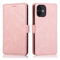 Pikkukuva 1 / 11: iPhone 12 - Floveme Plånboksfodral Roséguld