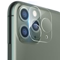 Pikkukuva 9 / 11: iPh 11 Pro Max 3-PACK Bakre Kameralinsskydd 9H 2.5D FullCover Transparent/Genomskinlig
