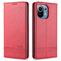 Pikkukuva 1 / 11: Xiaomi Mi 11 - Plånboksfodral Röd