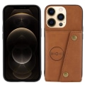 Miniatyrbilde 1 av 11: iPhone 15 Pro - Praktiskt Skal med Korthållare Light brown