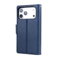 Pikkukuva 5 / 11: iPhone 17 Pro Max 2-in-1 Läderfodral - Magnetiskt Avtagbart Skal Blå