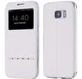 Smartfodral med Svarsfunktion - Samsung Galaxy J7 (Modell 2017) Vit