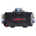 Miniatyrbillede 8 af 9: Pannlampa 7 Lampor T6 COB XPE Stark Black