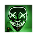 Miniatyrbillede 1 af 4: Glöd i mörkret - Perfekta LED-masken för din Halloween!