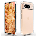 Miniatyrbillede 5 af 11: Google Pixel 9 - Reptåligt och Transparent Silikon Skal Rosa/Lila
