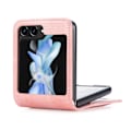 Miniatyrbillede 1 af 11: Galaxy Z Flip 5 5G - Plånboksfodral med kortfack Pink gold