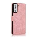 Miniatyrbild 10 av 11: Samsung Galaxy S21 Plus - Plånboksfodral Roséguld