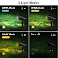 Miniatyrbild 9 av 11: Solcells Utomhusbelysning Solpanel Rainbow