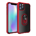 Miniatyrbilde 1 av 11: iPhone 12 Pro Max - Skal med Ringhållare Röd