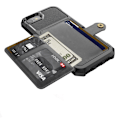 Miniatyrbilde 9 av 11: iPhone 7 - Exklusivt Skal med Kortfack Svart