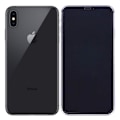 Pikkukuva 11 / 11: iPhone XS Max ProGuard Skärmskydd 3D Aluminiumram (ORIGINAL) Svart