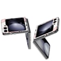Miniatyrbillede 8 af 11: Samsung Galaxy Z Flip 6 - Exklusivt Marmordesignat Skal med Stil Lila
