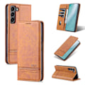 Miniatyrbillede 4 af 11: Samsung Galaxy S23 - Stilfuldt og smidigt Yazunshi pungetui Svart