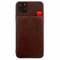 Miniatyrbilde 4 av 11: iPhone 11 Pro Max - Praktiskt Retro Leman Skal med Kortfack Red Röd