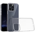 Pikkukuva 1 / 11: iPhone 16 Pro - Nytt Transparent Stötsäkert Silikonskal Genomskinlig
