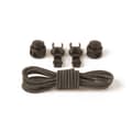 Snørebånd (Elastisk) 100cm - Holdbar Mörk Militärgrön