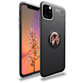 Miniatyrbilde 7 av 11: iPhone 11 - Skyddande Stilrent Skal med Ringhållare Blå/Blå