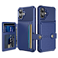 Miniatyrbild 4 av 11: iPhone 16 Exklusivt Skal med Kortfack - Slimmad Design, Maximalt Skydd Svart
