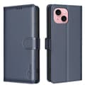 iPhone 14 - Elegant plånboksfodral med RFID-skydd Mörkblå