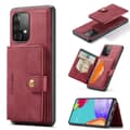 Samsung Galaxy A52 - Etui med kortholder Röd