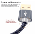 Miniatyrbild 10 av 10: Högkvalité Micro-USB SnabbladdningsKabel  (0RIGINAL) Blå