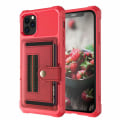Pikkukuva 5 / 11: iPhone 11 Pro - Elegant Skyddsskal med Kortfack Svart