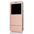Miniatyrbild 6 av 11: Smartfodral med Fönster & Svarsfunktion - Samsung Galaxy A6 Plus Rosa
