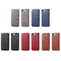 Miniatyrbillede 2 af 11: iPhone 7 Plus - Professionelt Yazunshi Wallet Cover Svart