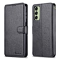 Miniatyrbillede 1 af 11: Luxury Leather Wallet case for Samsung galaxy A14 5G Svart
