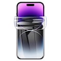 Miniatyrbillede 1 af 11: iPhone 16 Pro Hydrogel Skärmskydd - Tunnt, Tåligt och Kristallklart!