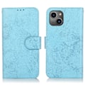 Pikkukuva 1 / 11: iPhone 15 - Lompakkokotelo Magneettinen Korttitasku useissa Väreissä Light blue
