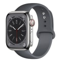 Miniatyrbild 1 av 11: Silikonarmband 42mm/44mm/45mm/49mm Apple Watch Mörkgrå L
