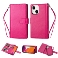Miniatyrbild 5 av 11: iPhone 14 Plus - 9-Kort Pl�nboksfodral Roséguld