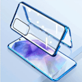Pikkukuva 1 / 11: Samsung Galaxy A35 5G - Magnetiskt Dubbelsidigt Skal Marinblå