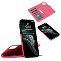 Miniatyrbilde 8 av 11: iPhone 12 Pro - Dubbelfunktions Plånboksfodral Marinblå