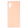 Miniatyrbillede 6 af 11: Samsung Galaxy Note10+ - Skyddande Matt Silikonskal Nkobee Vit