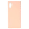 Pikkukuva 6 / 11: Samsung Galaxy Note10+ - Skyddande Matt Silikonskal Nkobee Vit