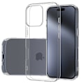 Miniatyrbilde 2 av 11: iPhone 16 Pro Max - Ultra-Tunt Silikonskal med Exceptionellt Skydd! Genomskinlig