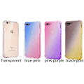 Miniatyrbillede 2 af 11: iPhone 8 - Professionellt Skyddande Silikonskal (FLOVEME) Blå/Rosa