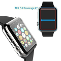 Miniatyrbillede 7 af 11: Premium HD 2.5D Skärmskydd för iWatch 4/5 40mm och 44mm - Kristallklart Skydd Transparent