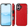 Miniatyrbilde 11 av 11: iPhone 16 Plus - Wallet Case, Elegant, Praktisk och Säker Svart