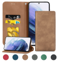 Pikkukuva 5 / 11: Samsung Galaxy S21 - FLOVEME Plånboksfodral Grå