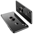 Pikkukuva 2 / 11: iPhone XR - Praktiskt Silikonskal med Ringhållare (FLOVEME) Silver