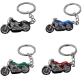 Miniatyrbillede 5 af 10: Motorcykel Nyckelring Svart
