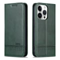 Miniatyrbilde 4 av 11: iPhone 15 pro max - 3-kortfack Magnetisk PU Läder Dark brown