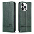 Pikkukuva 3 / 11: iPhone 15 pro max - 3-kortfack Magnetisk PU Läder Blue