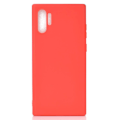 Miniatyrbillede 7 af 11: Samsung Galaxy Note10+ - Skyddande Matt Silikonskal Nkobee Vit