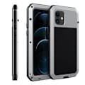 Miniatyrbillede 3 af 11: iPhone 12 Pro Max - Heavy Duty Aluminium Skal Svart